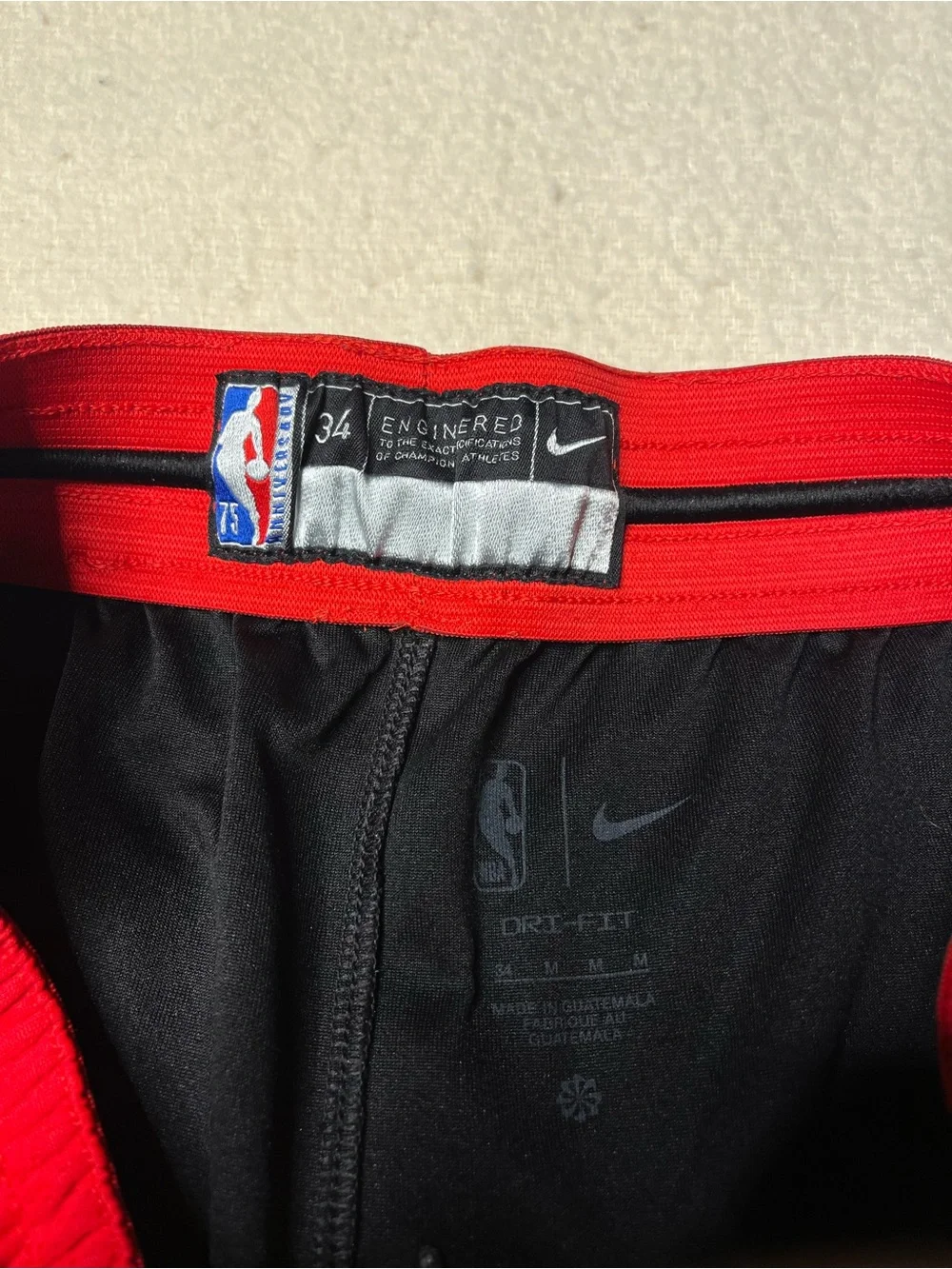 Nike NBA Portland Trail Blazers City Edition 75th Anniversary Shorts Mens M 34